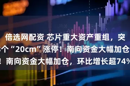 倍选网配资 芯片重大资产重组，突然终止，此前8个“20cm”涨停！南向资金大幅加仓，环比增长超74%